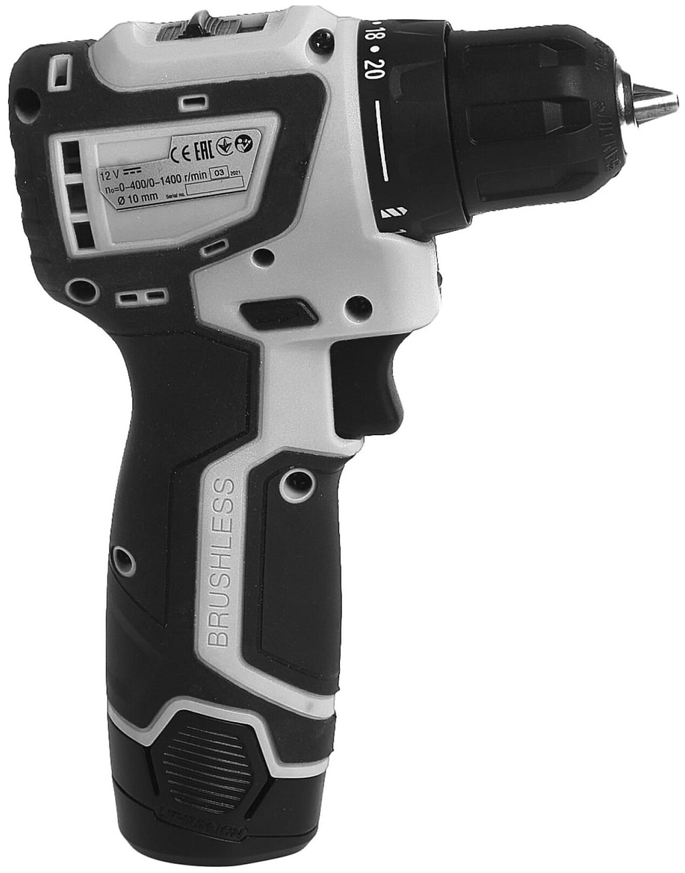 Аккумуляторная дрель-шуруповерт Интерскол МиниМАКС ДА-10/12В 687.2.2.70