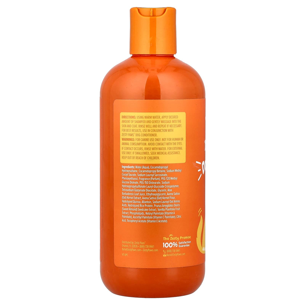 Zesty Paws, Itch-Soother™, шампунь для собак для всех возрастов, чистота, 473 мл (16 жидк. унций)