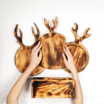 Разделочные доски из сибирского кедра 3 шт. в ящике. RDN28