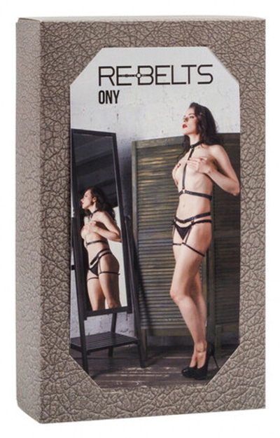 Портупея-чокер Ony Black SL (42-46) (Цвет: черный)