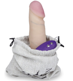 Вибромассажер неоскин Best Cock 8 с пультом ДУ телесный 22 см