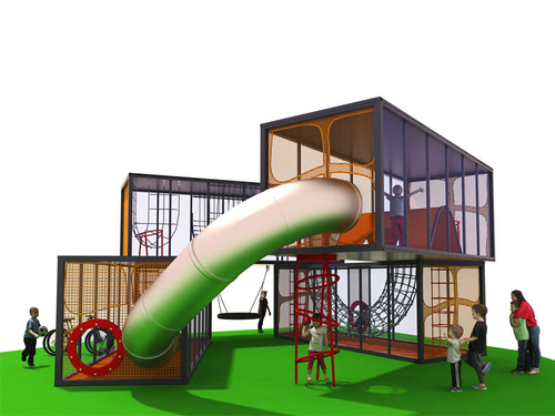 Игровой комплекс СТРОЙКА КОЛЬЦО 4 сегмента