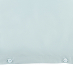 Комплект постельного белья полутораспальный из сатина голубого цвета из коллекции essential