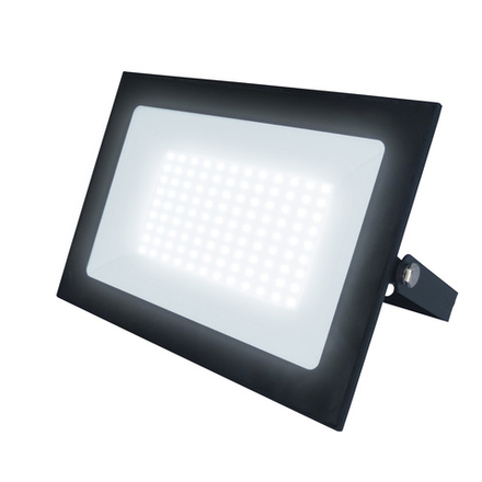 ULF-F21-100W-4000K IP65 200-250В BLACK Прожектор светодиодный. Белый свет 4000K. Корпус черный. TM Uniel