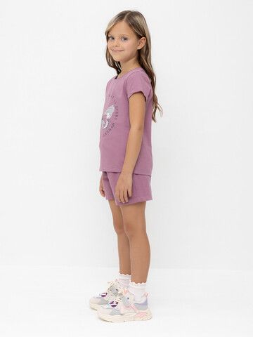 шорты  для девочки  КР 400417/темная орхидея к553