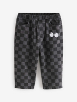 Джинсы для мальчика Next 207-288, Черный, Темно-серый