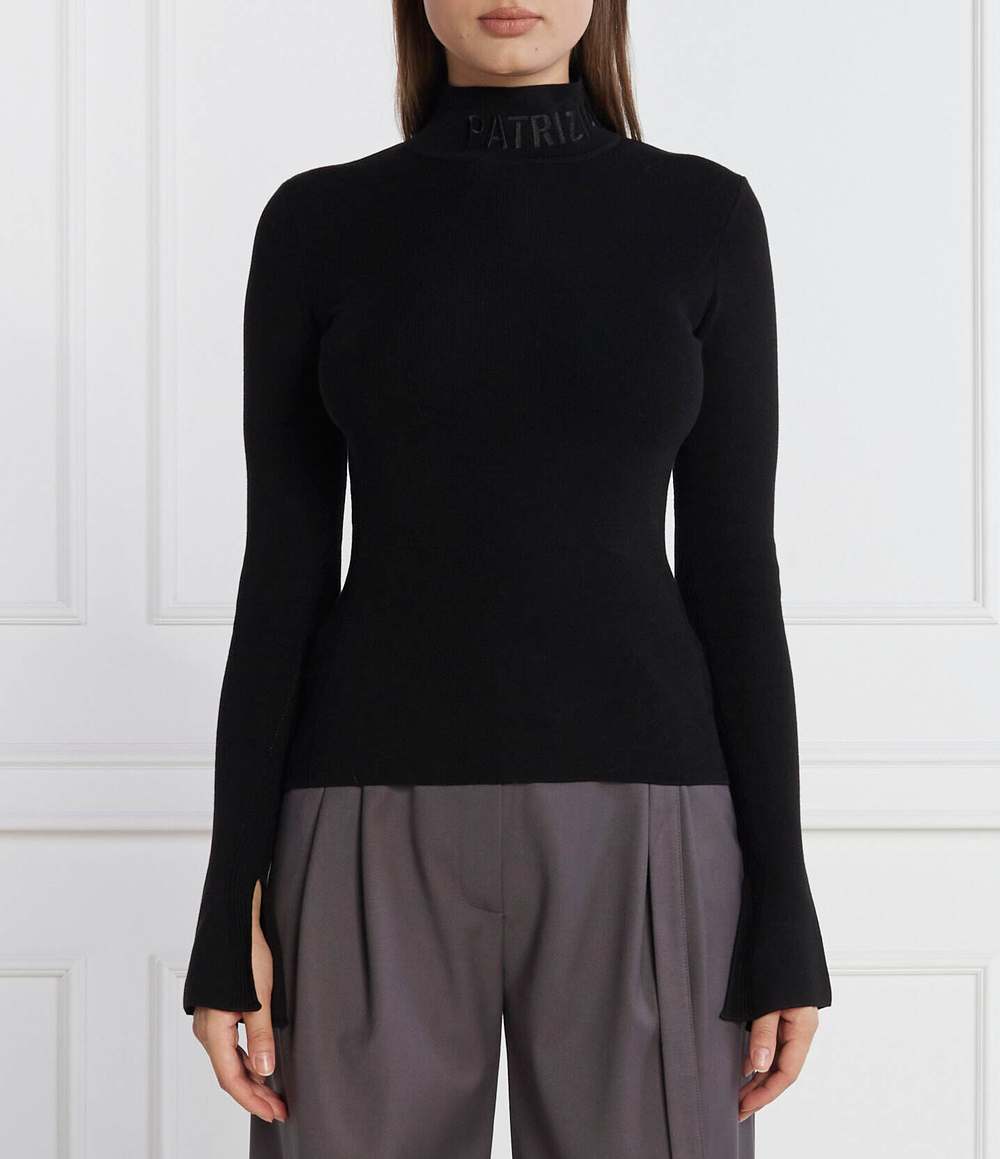 Гольф Patrizia Pepe - черный(2K0189 K002)