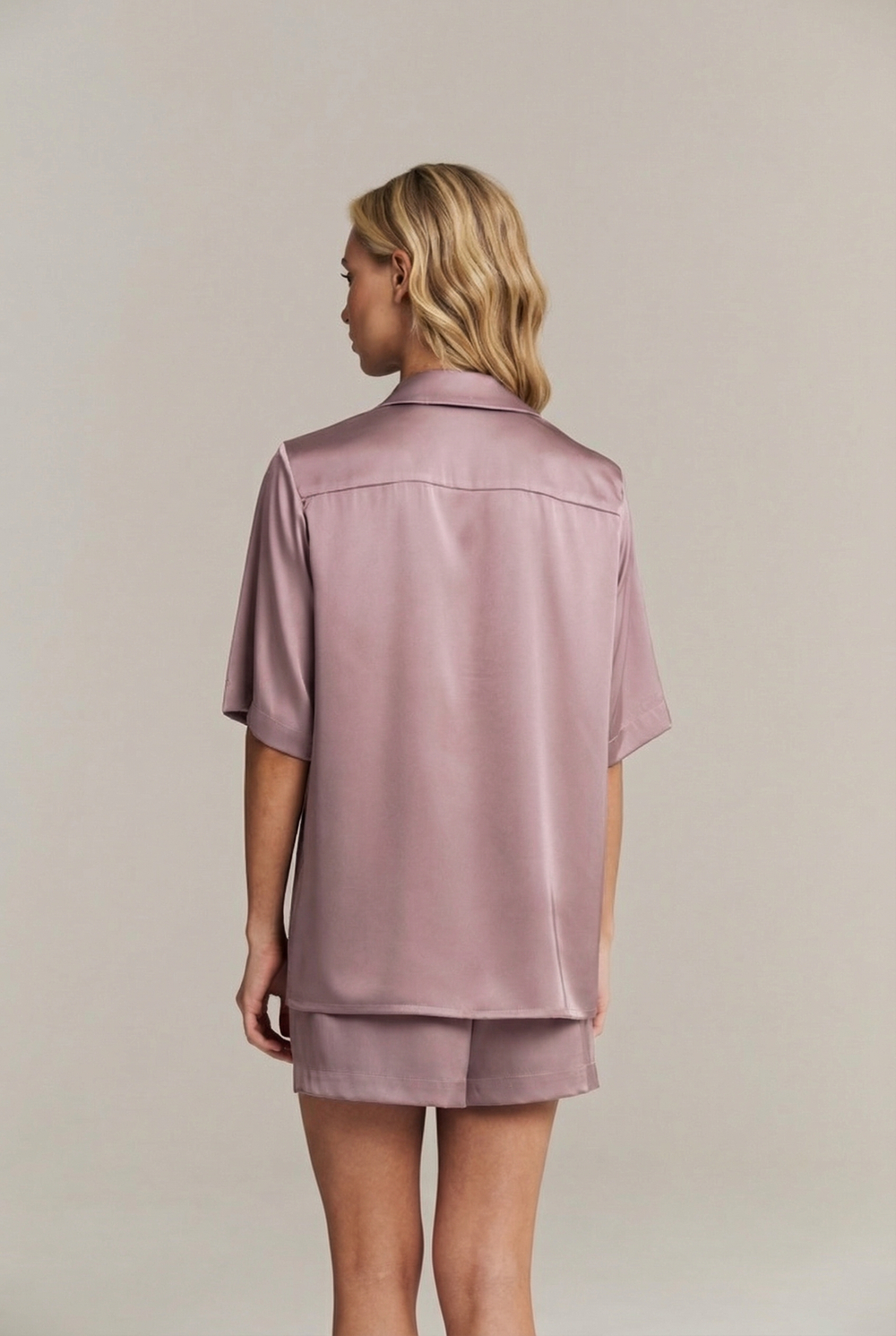 Пижамные шорты из шелка