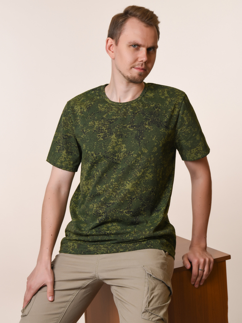 Футболка мужская камуфляжная