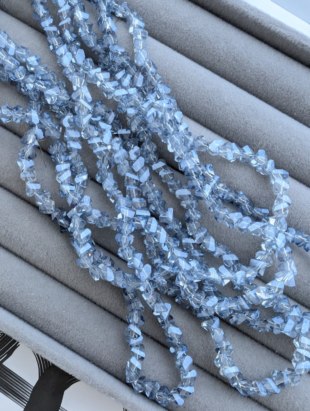 Алмазное стекло 6мм, голубой