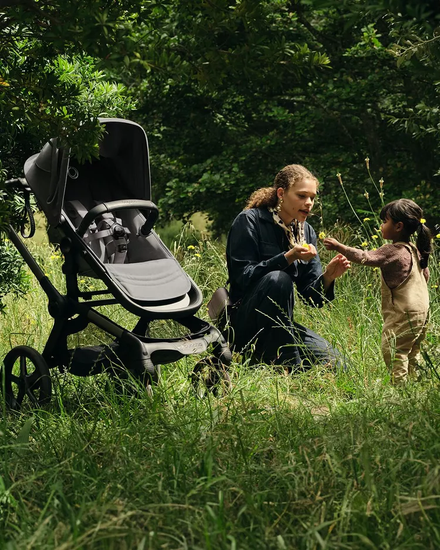 Коляска 2 в 1 Bugaboo Fox 5 Renew complete (Graphite/Moon grey/Moon Grey)