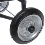 Тележка хозяйственная с сумкой (93*33*26см, колеса 14 см, грузоподъемность до 25 кг) бордовая SYD-007