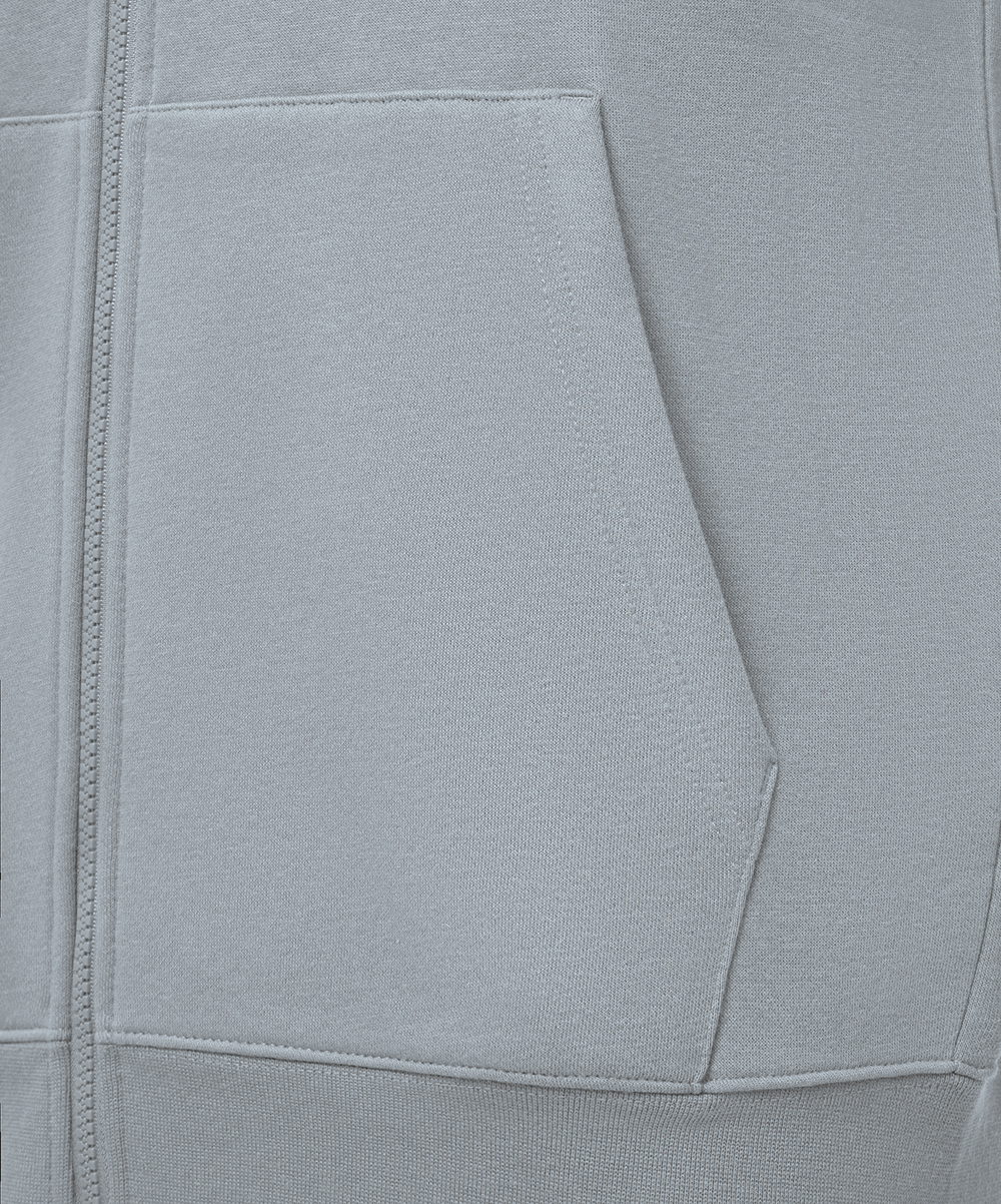 Худи JÖGEL ESSENTIAL Fleece Zip Hoodie, серый