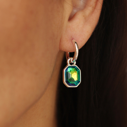 Серьги Fiore Luna Virtual Green LE6109 S