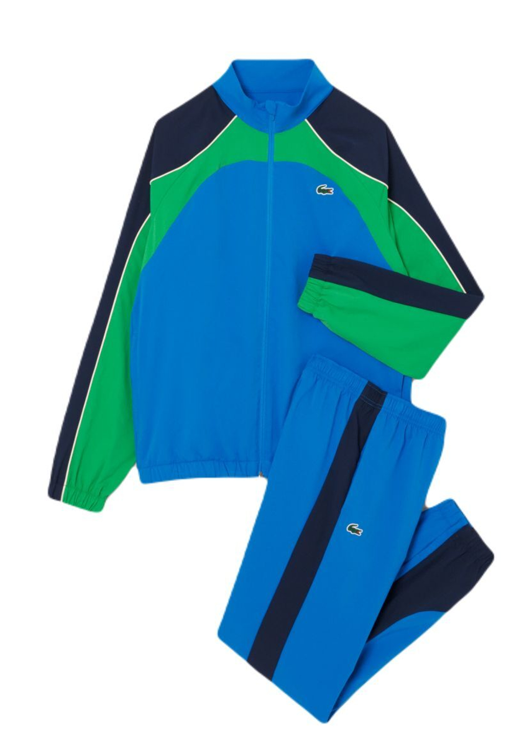 Мужской теннисный костюм Lacoste Stretch Tennis - разноцветный