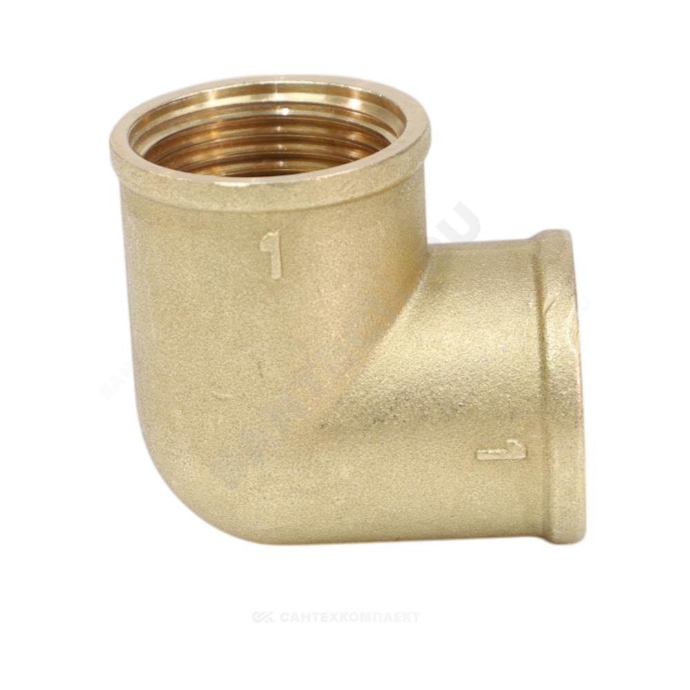 Угольник латунь Ду 20 (3/4") ВР/ВР VALFEX VF.090.L.034