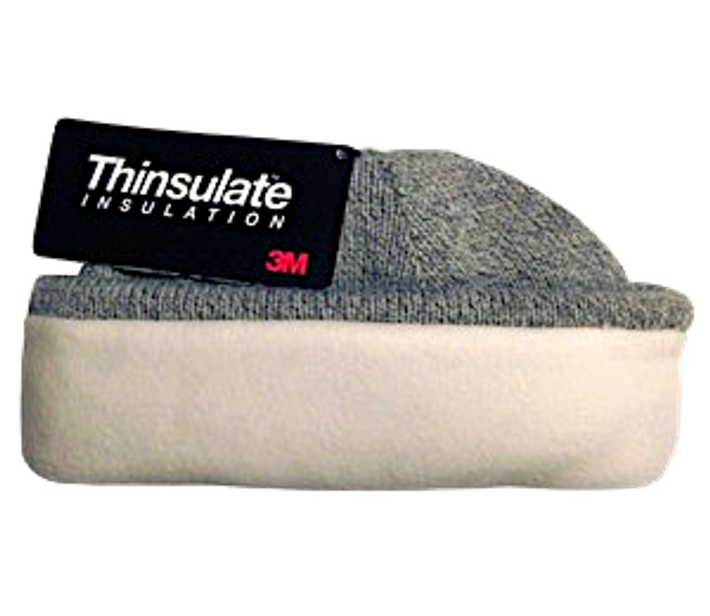 Шапка Envision 12037 вязанная Серая с утеплителем Thinsulate Ultra