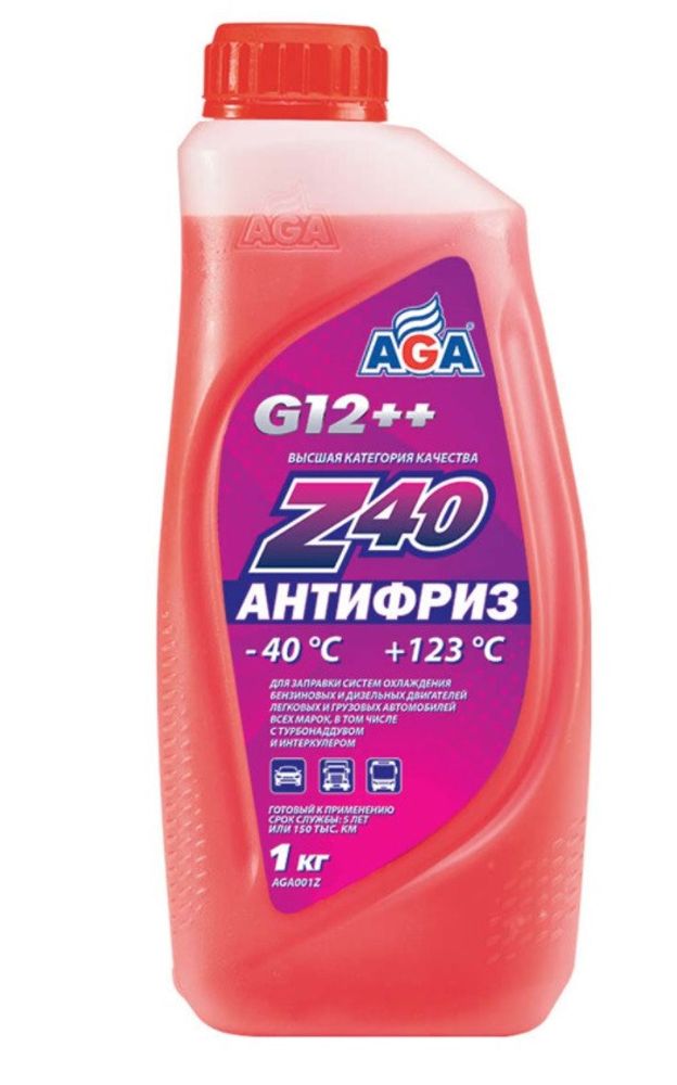 Антифриз AGA-Z40 946мл/1кг охл.жидкость AGA001Z