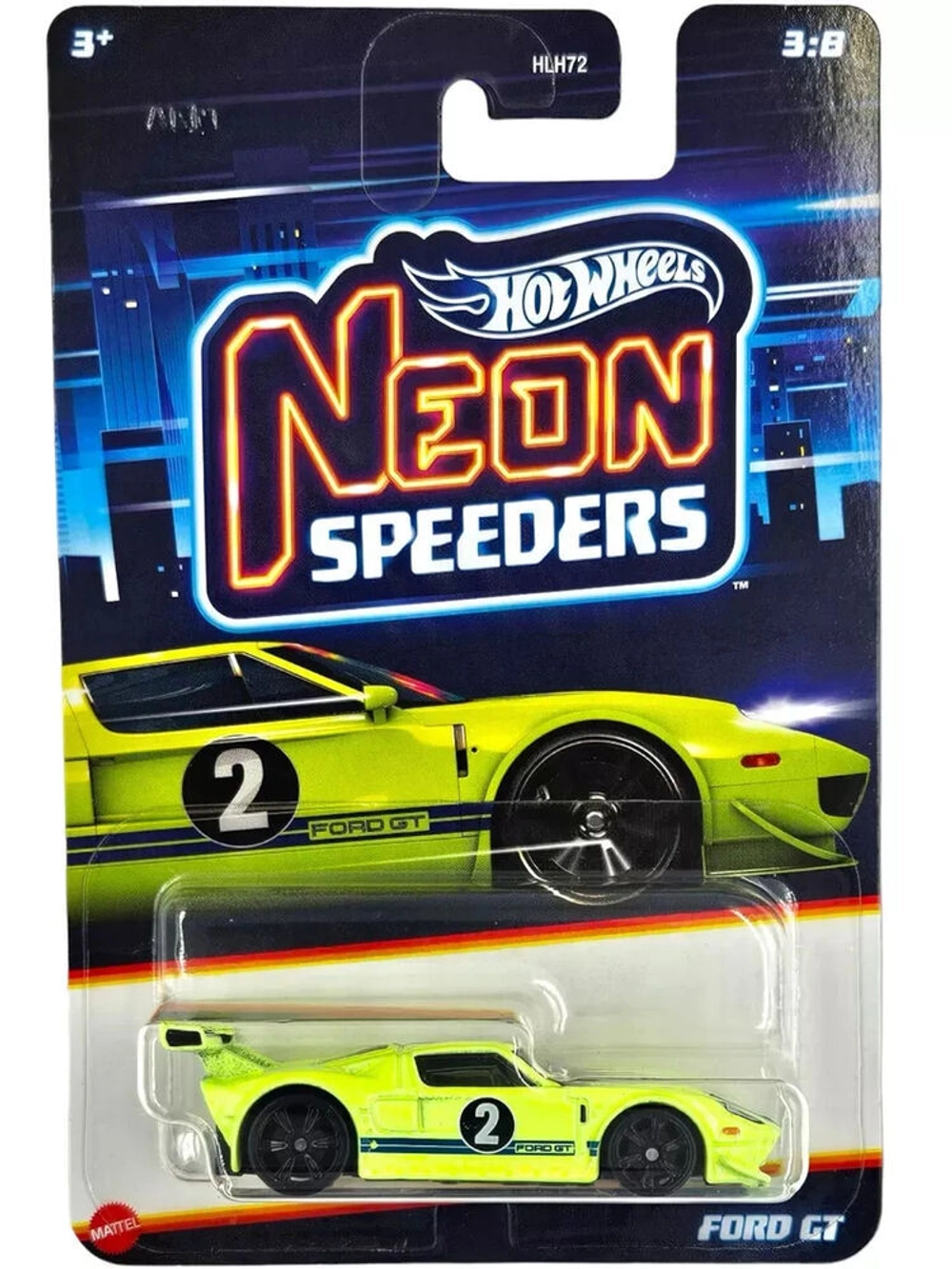 Базовая машинка Хот Вилс Neon Speeders HLH72 HRW77