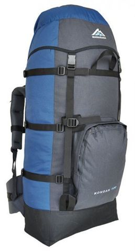 Рюкзак туристический Манарага Конжак-100 (синий/серый)