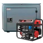 Генератор бензиновый SUNREKA G5500EAX с кожухом Geon 1400SS RAL 7024