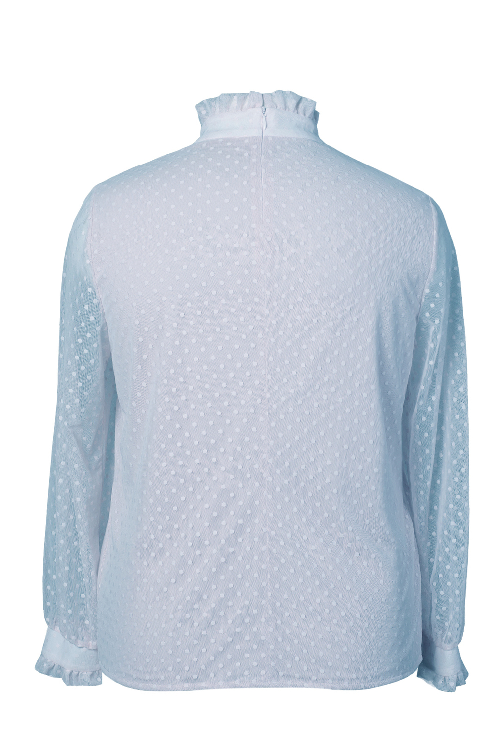 Блузка женская 2984ВЕА, горох #302Гд092984ВЕА