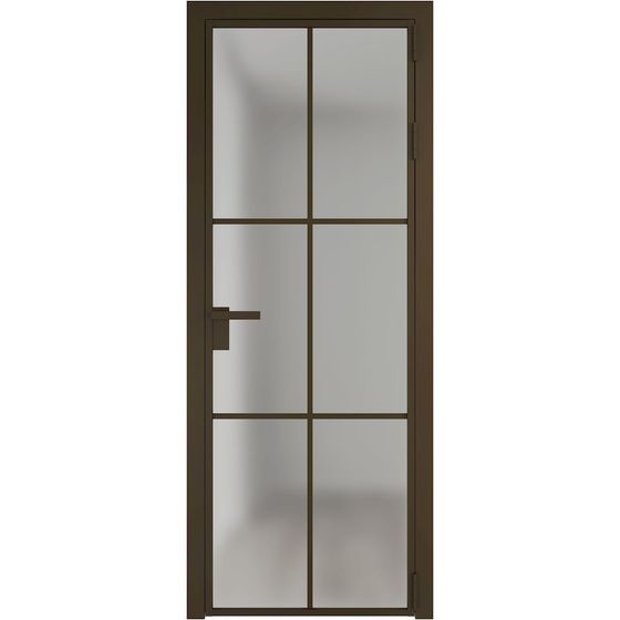 Алюминиевая дверь 3AG деорэ остеклённая