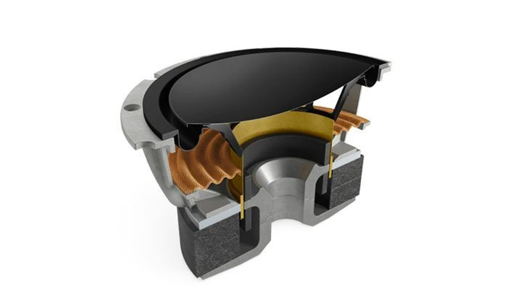 Центральный канал KEF Reference 2Meta Walnut / Silver