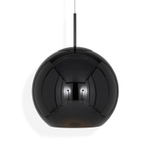 Подвесной дизайнерский светильник  Copper shade by Tom Dixon (черный, D40)