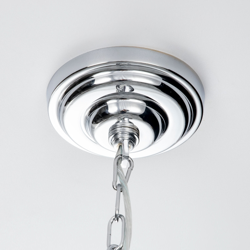 Citilux Ингвар CL334281 Люстра подвесная хрустальная Хром