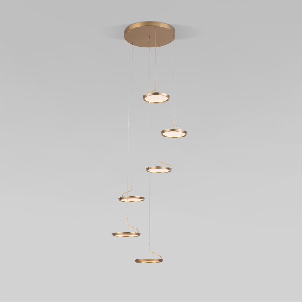 Подвесной светодиодный светильник Eurosvet Crespella 90034/6