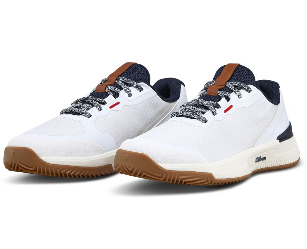 Ракетка для Padel Wilson Intrigue Pro Clay - white/navy blazer/gum1a