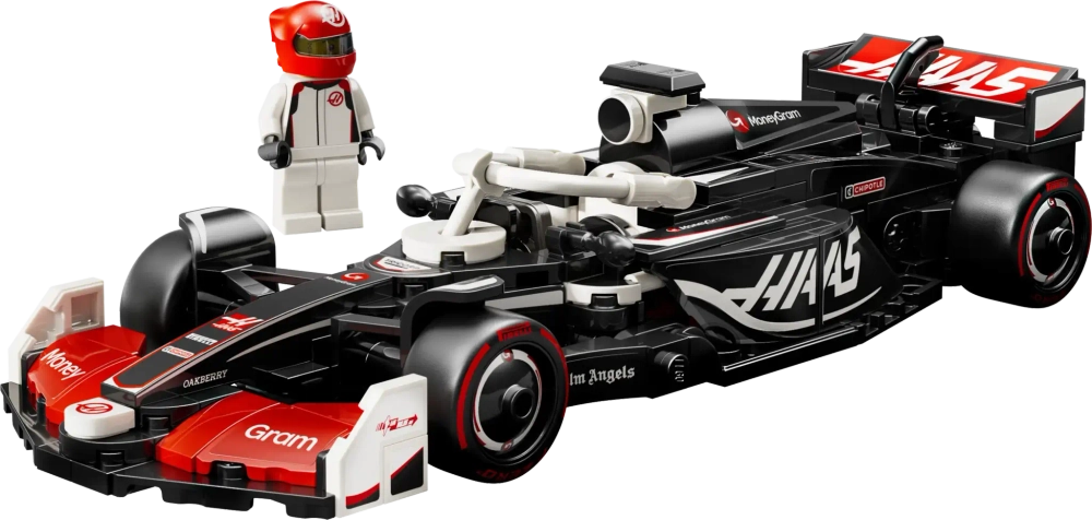 Конструктор LEGO Speed Champions 77250 Гоночный автомобиль MoneyGram Haas F1 Team VF-24