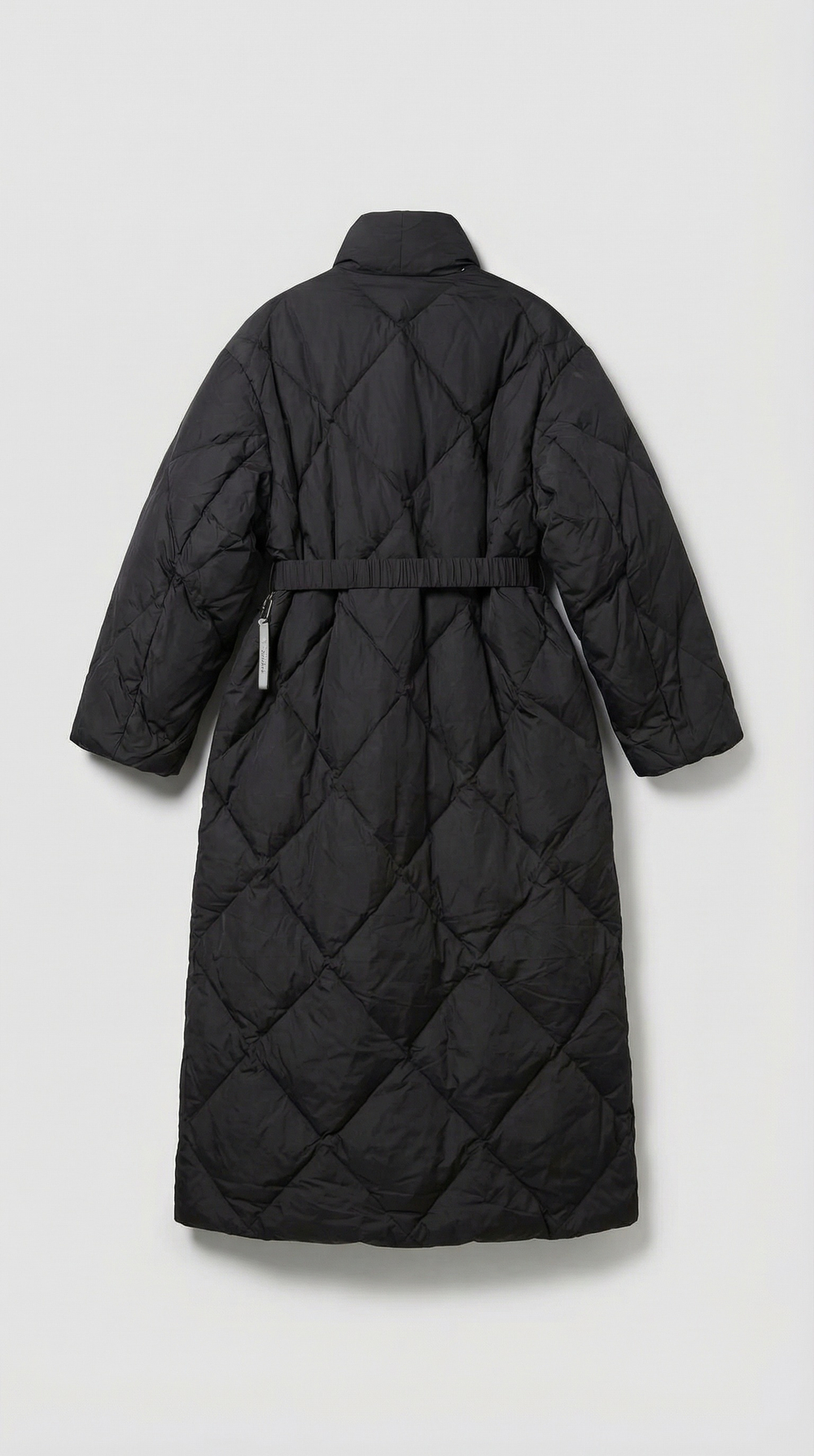 Пуховик длинный с поясом ROMMY