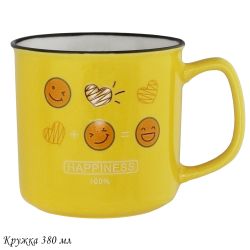 Lenardi 315-021 Кружка 380мл в под.уп.(х48)Фарфор