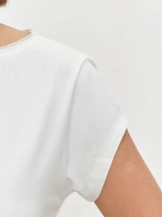 Футболка оверсайз с рукавами крылышками