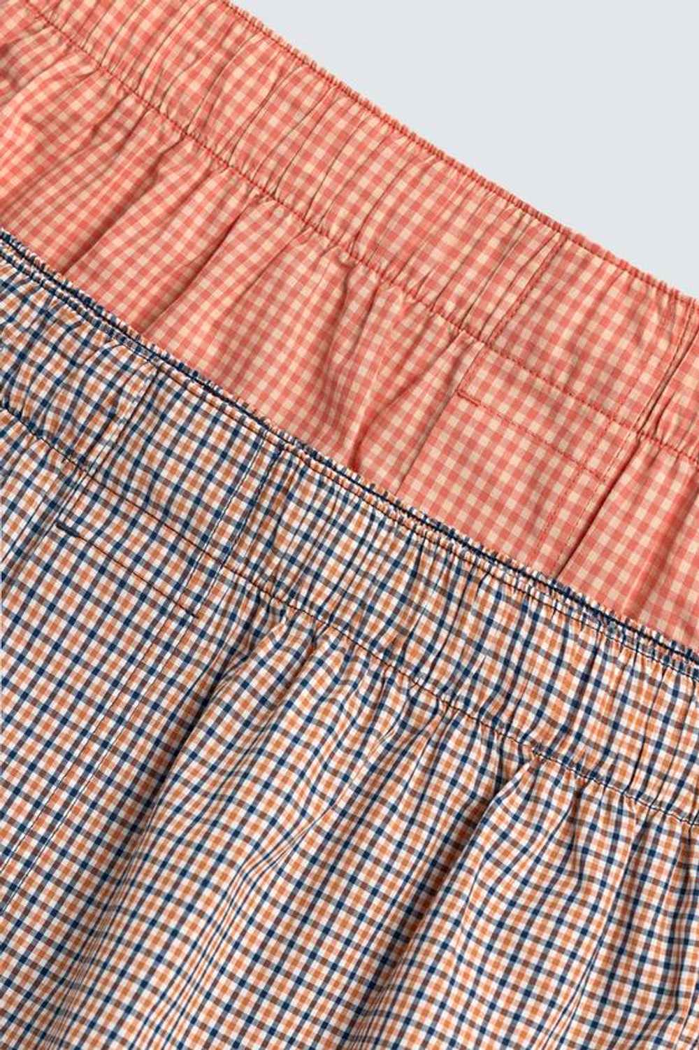 ZARA НАБОР ИЗ ДВУХ ТРУСОВ-БОКСЕРОВ ИЗ ПОПЛИНА, РАЗНОЦВЕТНЫЙ