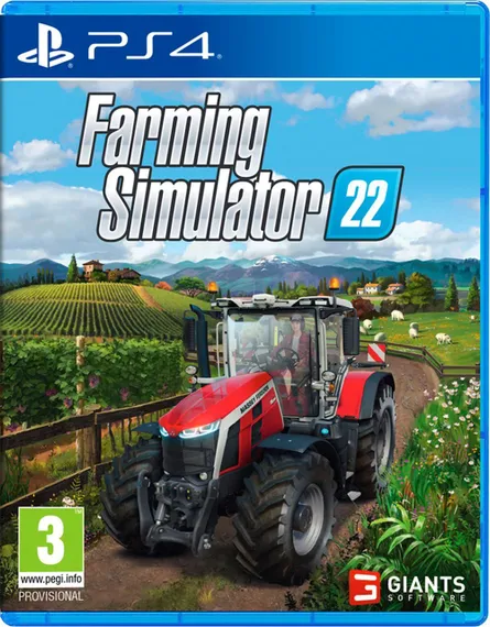 PS4 Farming Simulator 22 (Новый, Русские субтитры, CUSA-25359)