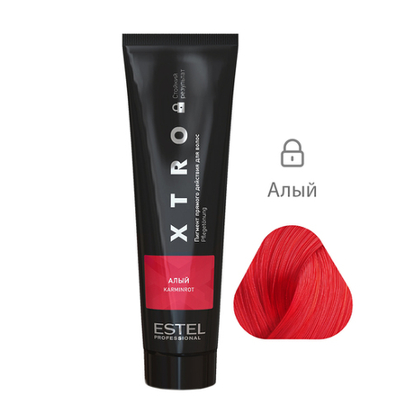 ESTEL Пигмент прямого действия для волос XTRO BLACK Алый, 100 мл