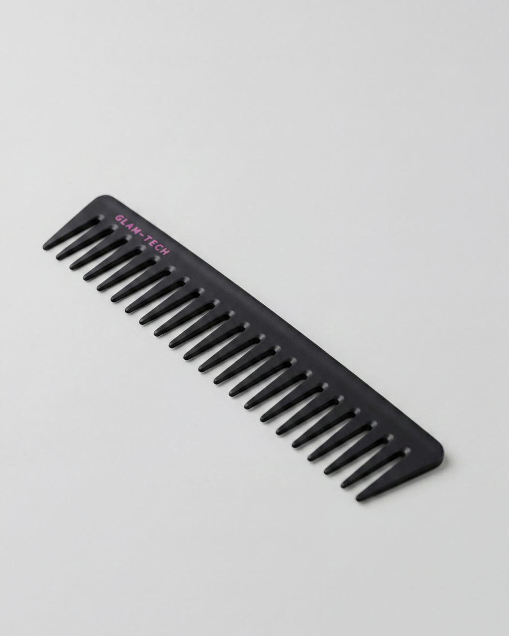 Расческа-гребень для распутывания волос из карбона Glam-Tech detangling comb carbon
