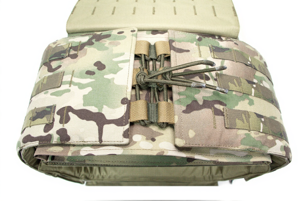 Чехол для бронежилета плитника КРЕПОСТЬ быстросброс слева, MIMICRYA, Cordura 1000D, MULTICAM, L-XL