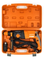 Перфоратор сетевой YAOTO BS 1050W, 26 мм, дрель-перфоратор 8 в 1, кейс, набор буров и зубил