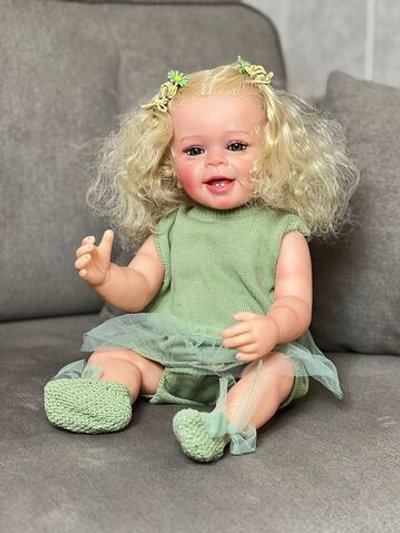 Кукла Реборн виниловая 55см в пакете (FA-559)