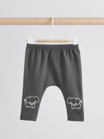 Лонгслив и легинсы в комплекте для малышей Next E48-214, Серый, Темно-серый