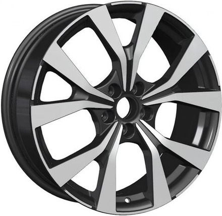 Khomen 1906 7x19 5x114.3 ET 45 Dia 60.1 (GFP)