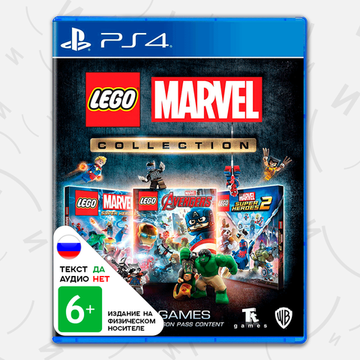 Игра Lego Marvel Collection (PS4, русские субтитры)