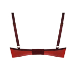 Бюстгальтер Livia с пуш-ап чашками на тонком поролоне (Размер: 70F) (Цвет: черный с бежевым)