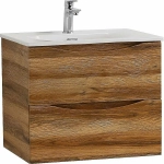 Тумба с раковиной BelBagno MARINO-CER-N-700-2C-SO-RR-P Rovere Rustico
