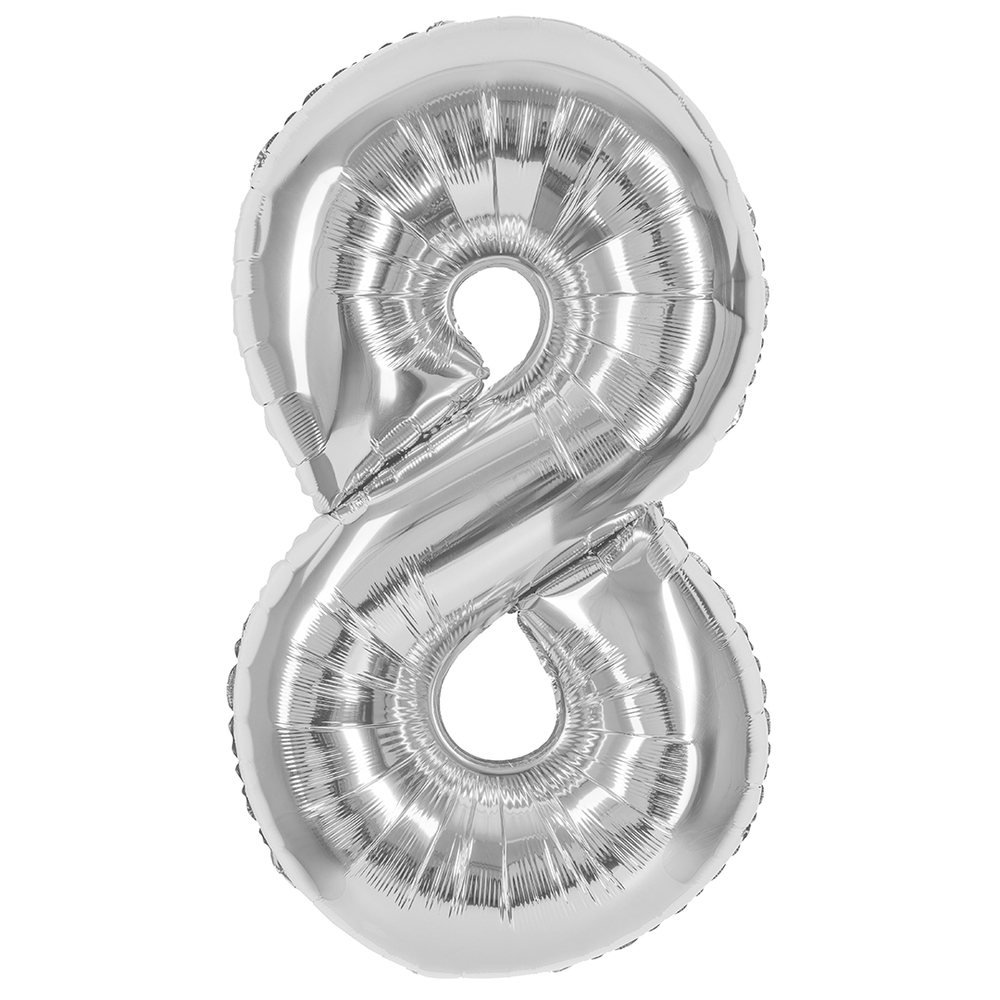 Цифра 8 серебро 40” е81