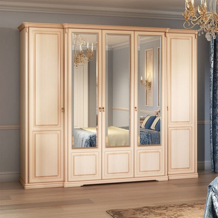 ДЖОКОНДА Шкаф для одежды 5-ти дв.